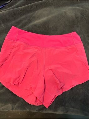 Athleta Bright Pink Athletic Shorts